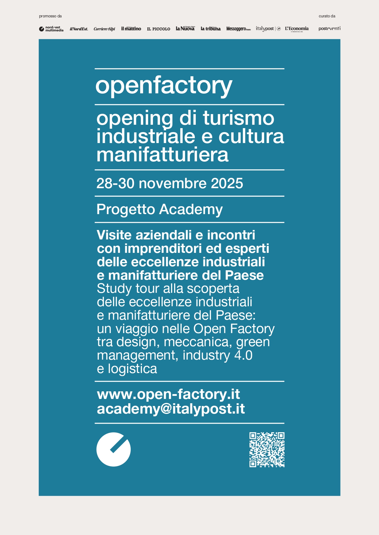 Progetti Academy: Study tour ed incontri con le eccellenze imprenditoriali del territorio